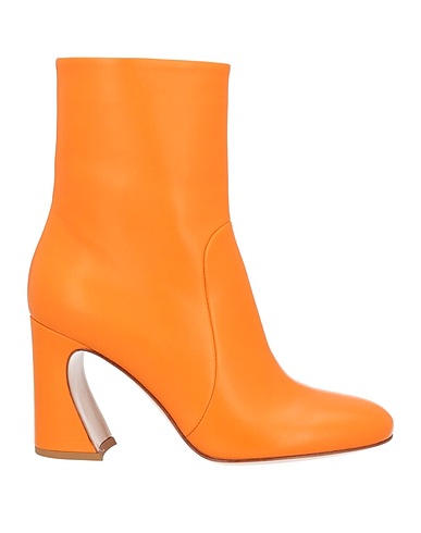 GIANVITO ROSSI Stivaletti Mandarino Pelle
