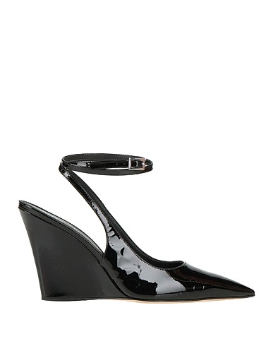 PARIS TEXAS Court Black Leather