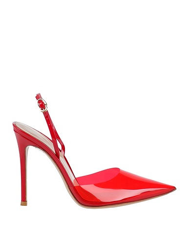GIANVITO ROSSI Pump Red Rubber