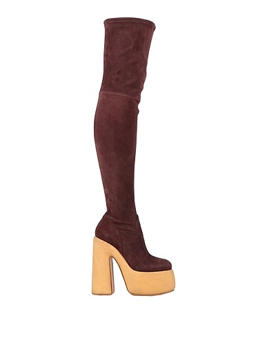 CASADEI Boots Burgundy Leather