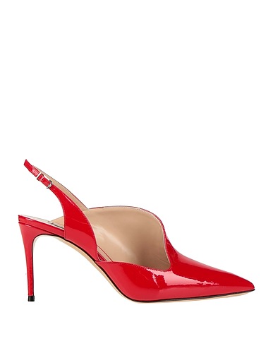 CASADEI Pump Red Soft Leather