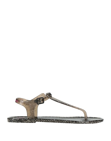 EA7 Flip flops Charcoal PVC - Polyvinyl chloride