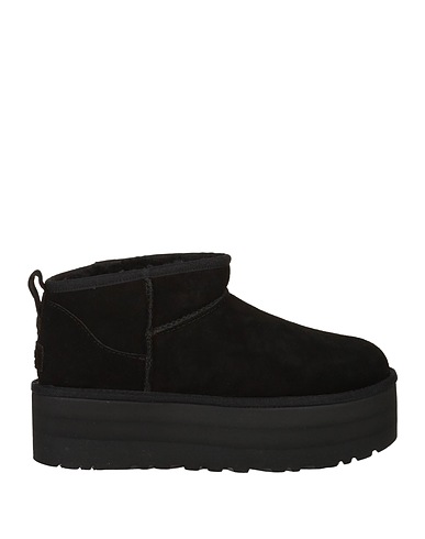 UGG Ankle boot CLASSIC ULTRA MINI PLATFORM Black Leather
