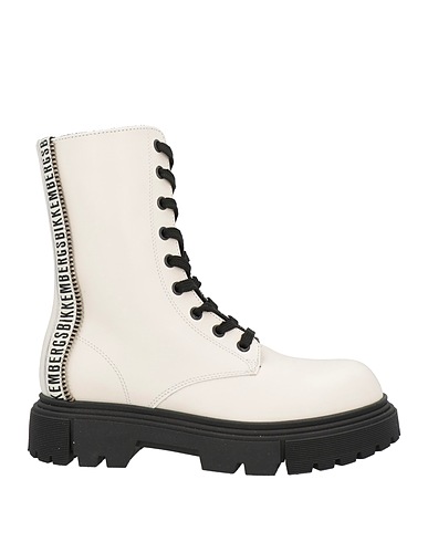 BIKKEMBERGS Stivaletti Panna Pelle