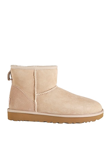 UGG Bottine CLASSIC MINI II Beige Cuir