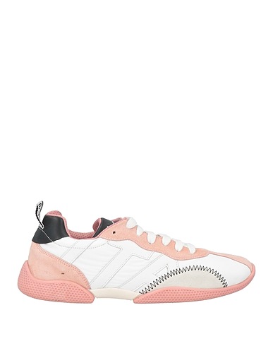 VOILE BLANCHE Sneakers Antique rose Leather, Textile fibers
