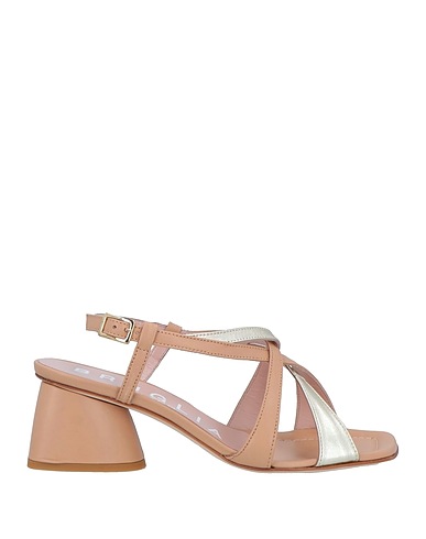 BRUGLIA Sandals Sand Soft Leather