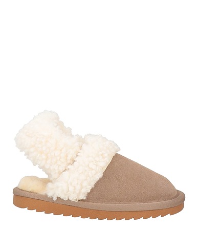 COLORS OF CALIFORNIA Sandals Leather, Textile fibres