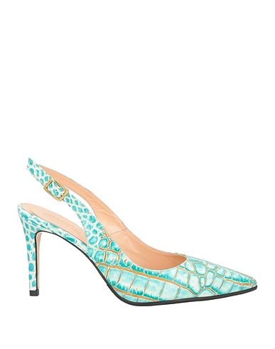 BRUGLIA Pumps Grün Leder
