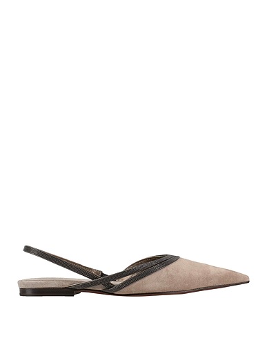 BRUNELLO CUCINELLI Footwear Taupe Leather