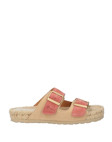 MANEBÍ Espadrilles Beige Leather