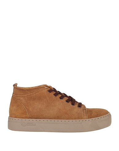 NATURAL WORLD Sneakers Cammello Pelle