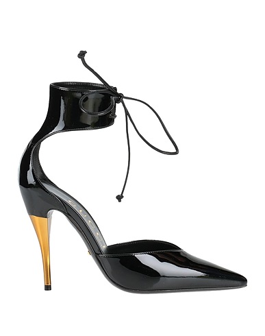 GUCCI Court Black Calfskin