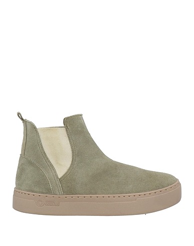 NATURAL WORLD Ankle boot Sage green Soft Leather