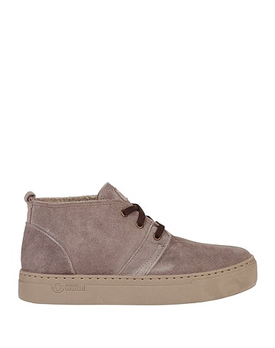 NATURAL WORLD Stiefelette Grau Leder