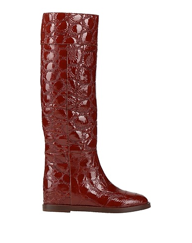 CASADEI Boots Tan Soft Leather