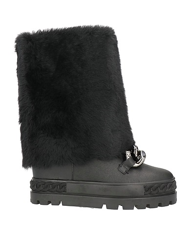 CASADEI Boots Black Shearling