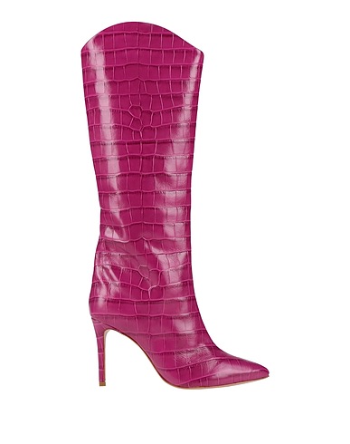 SCHUTZ Boots Garnet Leather