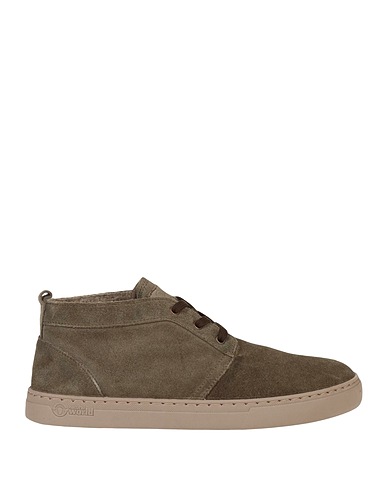 NATURAL WORLD Ankle boot Military green Soft Leather