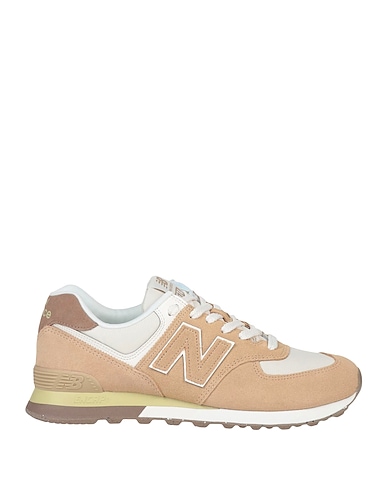 NEW BALANCE Sneakers 574
 Light brown Leather, Textile fibers