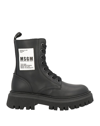 MSGM Ankle boot Black Soft Leather