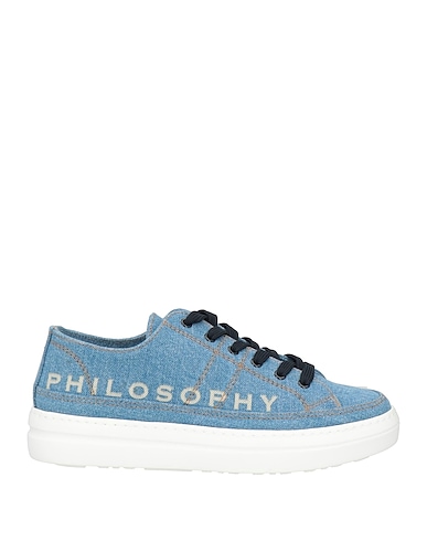 PHILOSOPHY di LORENZO SERAFINI Sneakers Blue Textile fibers