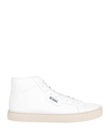 NATURAL WORLD Sneakers White Soft Leather