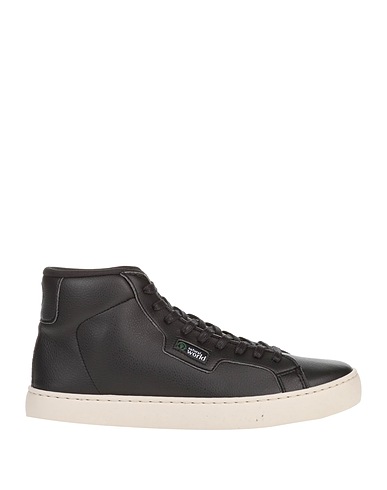 NATURAL WORLD Sneakers Black Soft Leather