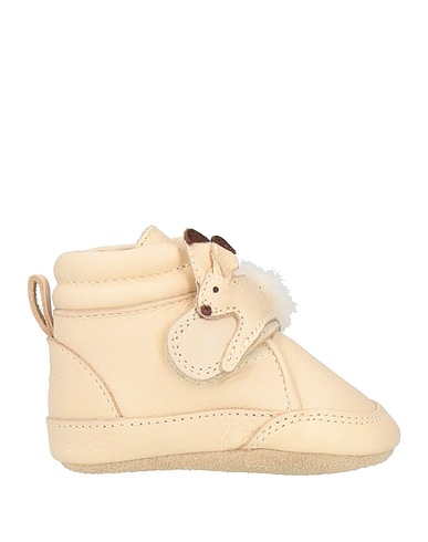 DONSJE Amsterdam Newborn shoes Cream Leather