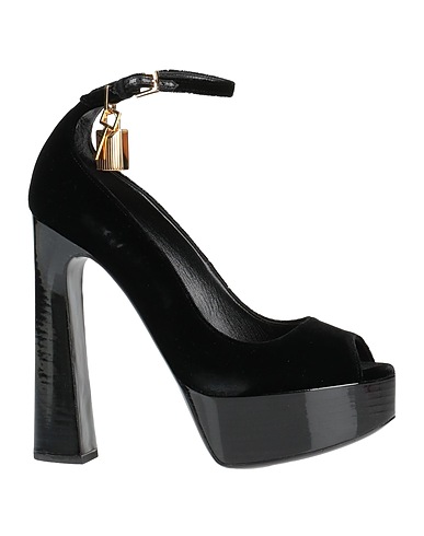 TOM FORD Pump Black Textile fibers