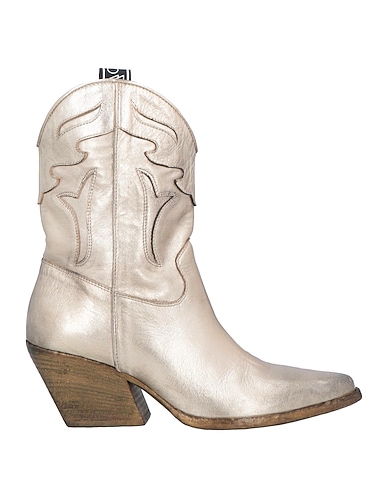 ELENA IACHI Ankle boot Gold Leather