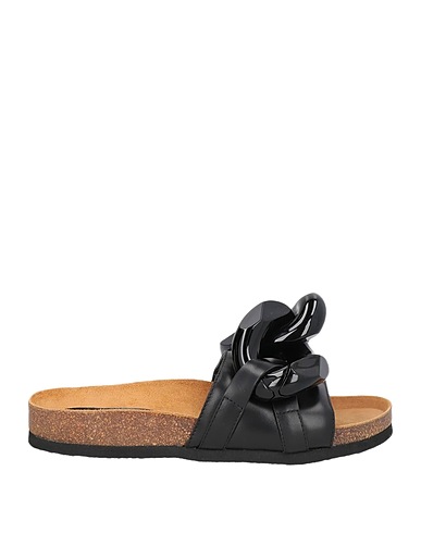 JW ANDERSON Sandals Black Calfskin