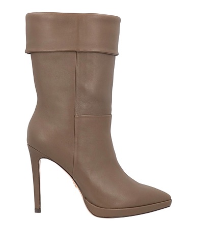 LOLA CRUZ Bottine Kaki Cuir