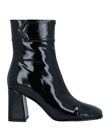 BIBI LOU Stivaletti Nero Fibre tessili, Pelle