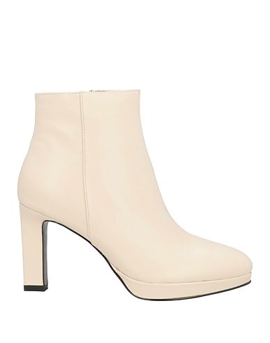 BIBI LOU Ankle boot Off white Soft Leather