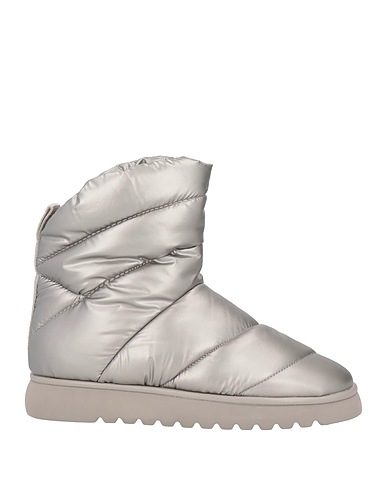 BIBI LOU Ankle boot Silver Textile fibres