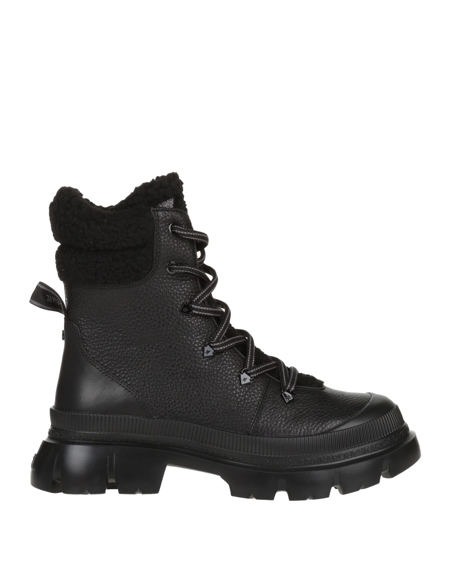 KARL LAGERFELD TREKKA II BRUSH LOGO HIKER | Black Women's