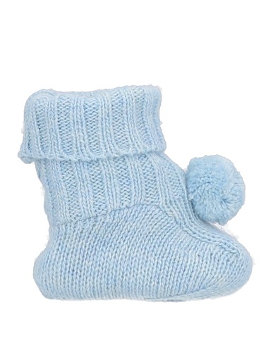 NANÁN Newborn shoes Sky blue 45% Viscose, 25% Polyamide, 25% Merino Wool, 5% Cashmere