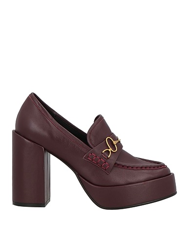 BIBI LOU Loafers Plum Leather