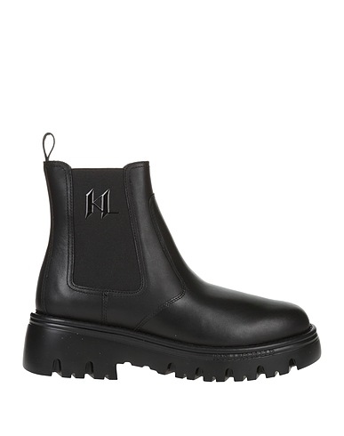 KARL LAGERFELD Ankle boot Black Soft Leather