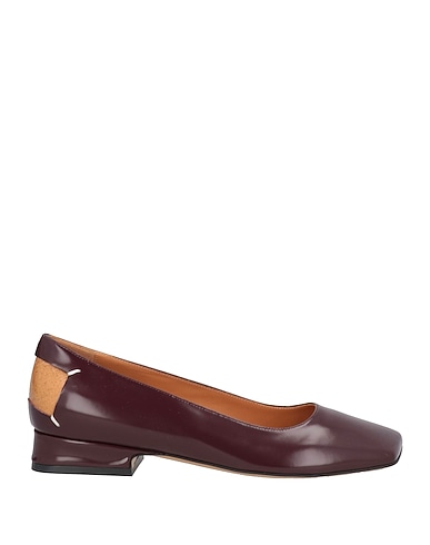 MAISON MARGIELA Ballet flats Chocolate brown Leather