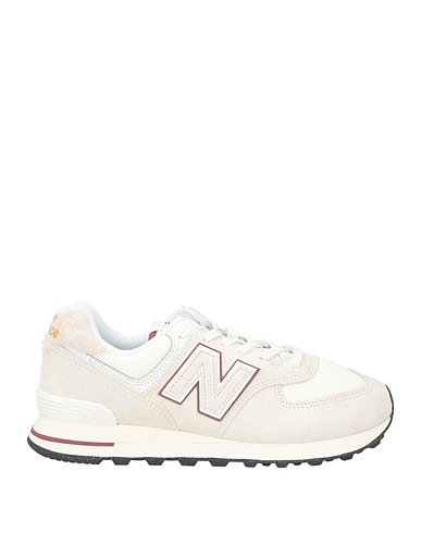 NEW BALANCE Sneakers Ivory Soft Leather, Textile fibers