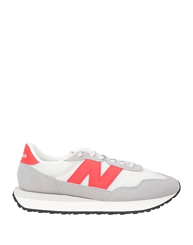 NEW BALANCE Sneakers Light grey Textile fibres, Soft Leather