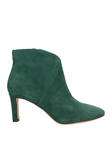 LAUREN RALPH LAUREN Ankle boot  ISABELLE SUEDE BOOTIE 
 Dark green 100% Sheepskin