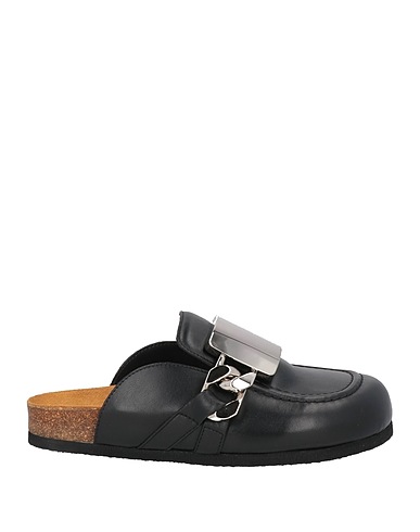 JW ANDERSON Mule e zoccoli Nero Pelle di vitello