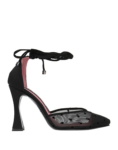 LES PETITS JOUEURS Pumps Schwarz Andere Fasern