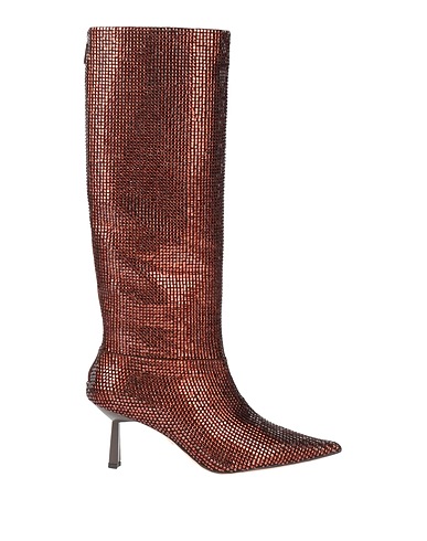 LOLA CRUZ Boots Dark brown Leather