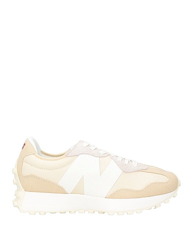 NEW BALANCE Sneakers Beige Textile fibres, Soft Leather