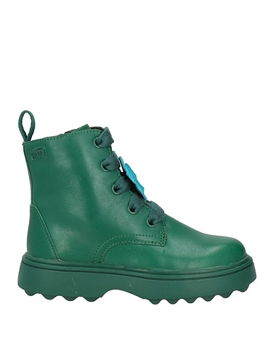 CAMPER Ankle boot Emerald green Leather