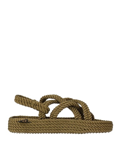 BOHONOMAD Espadrilla Verde militar Fibras textiles
